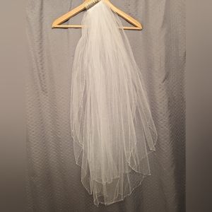 Veil with crystals New Unused